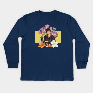 Charly Garcia Dino Kids Long Sleeve T-Shirt